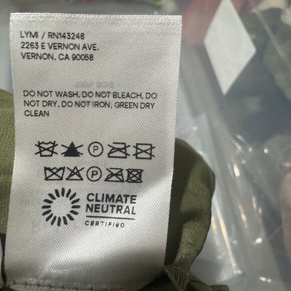 Reformation Oaklie Strap Silk Midi Slip Dress Sleeveless Artichoke Size 4 NWT - Picture 6 of 11